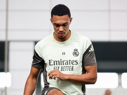 ترينت ألكسندر أرنولد في مران ريال مدريد - 2 نوفمبر 2025 - X/@realmadrid