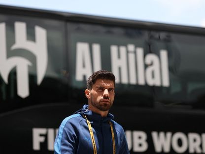 روبن نيفيز لاعب الهلال قبل مواجهة ريال مدريد بكأس العالم للأندية - 18 يونيو 2025 - Reuters