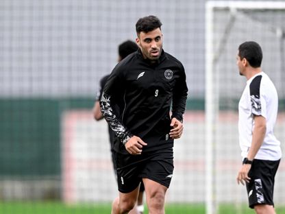 عبد الرزاق حمدالله يعود لتدريبات الشباب السعودي 4-8-2025 - alshabab/x