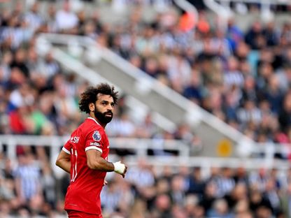 محمد صلاح نجم ليفربول خلال مباراة نيوكاسل بالدوري الإنجليزي الممتاز - 28 أغسطس 2023 - X/MoSalah