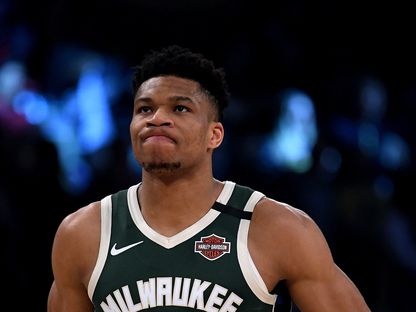 نجم ميلووكي باكس يانيس أنتيتوكونمبو - AFP