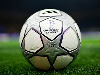 كرة دوري أبطال أوروبا قبل مباراة إنتر ميلان ضد أرسنال - 20 يناير 2026 - Reuters