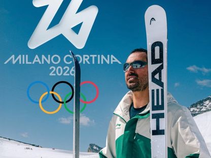 فايق وراكان يمثلان السعودية في الألعاب الأولمبية الشتوية بإيطاليا