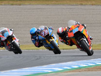 أحد سباقات الموتو جي بي في اليابان - AFP