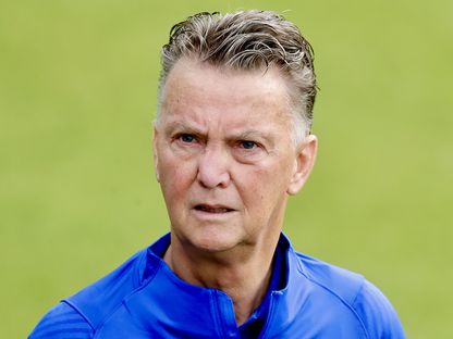 لويس فان خال مدرب المنتخب الهولندي - TWITTER/@OnsOranje