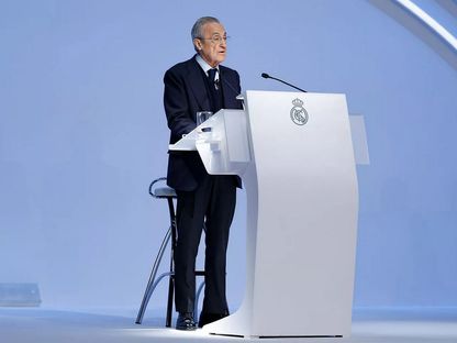 فلورنتينو بيريز يلقي خطاباً أمام الجمعية العامة لأعضاء ريال مدريد - 23 نوفمبر 2025 - realmadrid.com