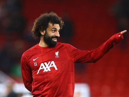 النجم المصري محمد صلاح مهاجم ليفربول قبل مواجهة فريقه أمام وست هام - 20 ديسمبر 2023 - Reuters