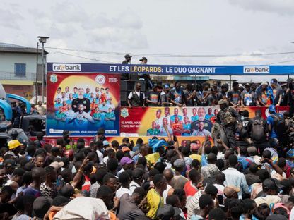 احتفالات صاخبة في كينشاسا بتأهل منتخب الكونغو الديمقراطية إلى كأس العالم 2026 لأول مرة منذ عام 1974 - 5 أبريل 2026 - Reuters