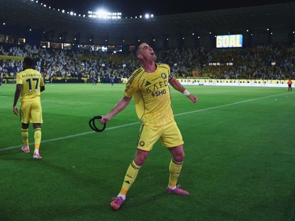 كريستيانو رونالدو بعد فوز النصر على الفيحاء بالدوري السعودي - 1 نوفمبر 2025 - X/@AlNassrFC