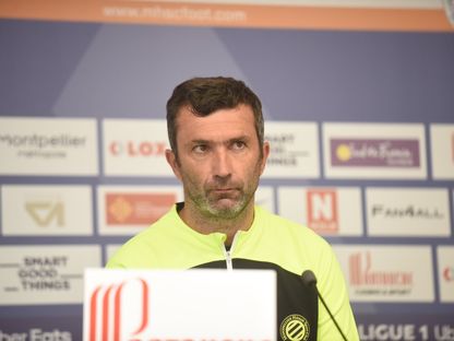 رومان بيتو مدرب مونبيلييه السابق - TWITTER/@MontpellierHSC