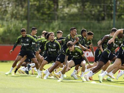 تدريبات نادي مانشستر يونايتد - 7 سبتمبر 2022 - Action Images via Reuters