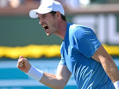 البريطاني آندي موراي في مباراة سابقة - USA TODAY Sports