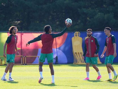 خلال تدريب للمغرب في كأس العالم - 8 يوليو 2026 - IMAGN IMAGES via Reuters