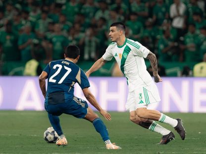 من مباراة الأهلي السعودي وماتشيدا الياباني بنهائي دوري أبطال أسيا للنخبة - 25 أبريل 2026 - X/@aawsat_spt