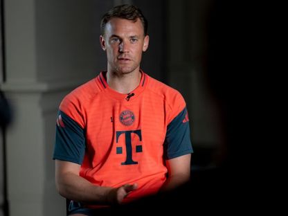 مانويل نوير خلال حديثه لقناة بايرن ميونيخ حول قرعة دوري أبطال أوروبا - 28 أغسطس 2025 - www.fcbayern.com