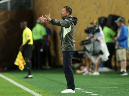 مدرب ريال مدريد تشابي ألونسو خلال مواجهة سالزبورغ في كأس العالم للأندية - 26 يونيو 2025 - Reuters