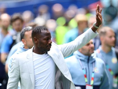 بابي ثياو قبل مباراة بلجيكا والسنغال بكأس العالم - 1 يوليو 2026 - Reuters