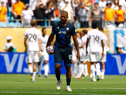 سالومون روندون مهاجم باتشوكا متأثر عقب هدف جود بيلينغهام لريال مدريد بمونديال الأندية - 22 يونيو 2025 - Reuters
