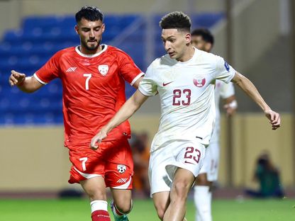 من مواجهة قطر أمام أفغانستان في التصفيات الآسيوية المشتركة لكأس العالم وكأس آسيا - 6 يونيو 2024 - X/@QFA