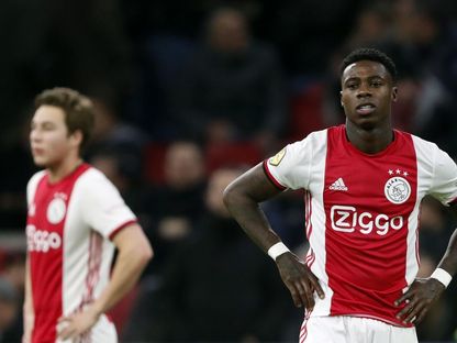 نادي أياكس لن يتوج بطلا للدوري بعد قرار الإتحاد الهولندي لكرة القدم إلغاء الموسم - AFP