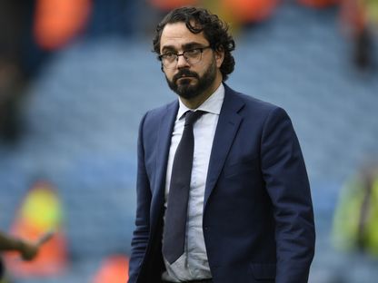 المدير السابق لكرة القدم في ليدز يونايتد فيكتور أورتا خلال مباراة ضد برايتون - 15 مايو 2022 - AFP