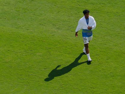 مهاجم ريال مدريد إندريك قبل مواجهة باريس سان جيرمان في نصف نهائي كأس العالم للأندية - 9 يوليو 2025 - Reuters