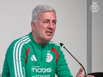 مدرب الجزائر فلاديمير بيتكوفيتش من مؤتمر صحفي - 26 مارس 2026 - FB/Équipe d'Algérie de football