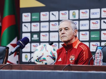 مارسيل كولر مدرب الأهلي في مؤتمر صحفي قبل مباراة شباب بلوزداد - 2 يناير 2025 - X/@AlAhly