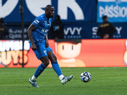 كاليدو كوليبالي خلال مباراة الهلال والاتفاق بالدوري السعودي - 13 فبراير 2026 - X/ALAHLI_FC