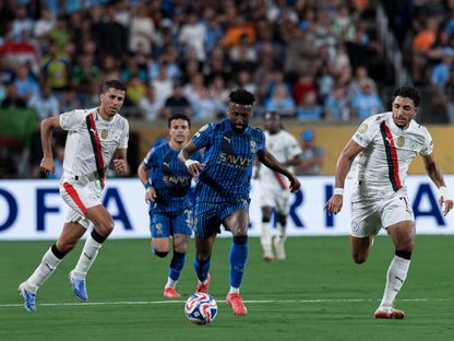 حمد اليامي لاعب الهلال خلال مواجهة مانشستر سيتي في كأس العالم للأندية 2025 - 1 يوليو 2025 - X/@HamadAlyami88