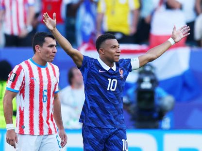 كيليان مبابي مهاجم فرنسا خلال مواجهة باراغواي في كأس العالم - 4 يوليو 2026 - Reuters