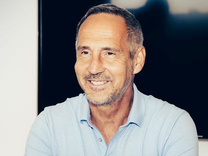 النمساوي آدي هوتر بعد تعيينه مدرباً لموناكو - 4 يوليو 2023 - Twitter/@AS_Monaco
