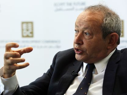 نجيب ساويرس رجل الأعمال المصري المالك لنادي زد - REUTERS