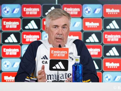 كارلو أنشيلوتي مدرب ريال مدريد في المؤتمر الصحفي قبل مواجهة لاس بالماس - 26 سبتمبر 2023 - realmadrid.com