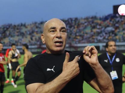 حسام حسن مدرب منتخب مصر بعد التعادل أمام بوركينافاسو في تصفيات كأس العالم - 9 سبتمبر 2025 - X/@EFA