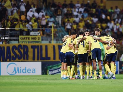 لاعبو النصر السعودي قبل مباراة في دوري أبطال آسيا 2 - 23 أبريل 2026 - X/@AlNassrFC