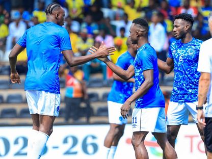 لاعبي الهلال السوداني قبل مواجهة لوبوبو الكونغولي بدوري أبطال إفريقيا - 30 نوفمبر 2025 - FB/@Al Hilal S.C