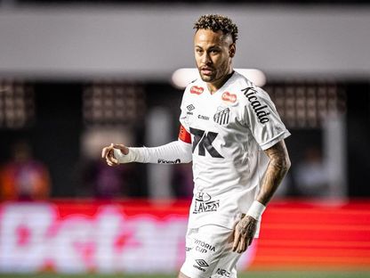 نيمار دا سيلفا خلال مباراة سانتوس وبالميراس بالدوري البرازيلي - 16 نوفمبر 2025 - X/SantosFC