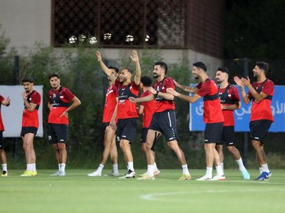 من تدريبات منتخب العراق استعداداً لمواجهة كوريا الجنوبية في تصفيات كأس العالم 2026 - 31 مايو 2025 - X/@Iraq Football Association