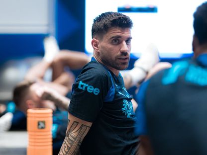روبن نيفيز خلال تدريب الهلال - 21 أكتوبر 2026 - FB/@AlHilal Saudi Club