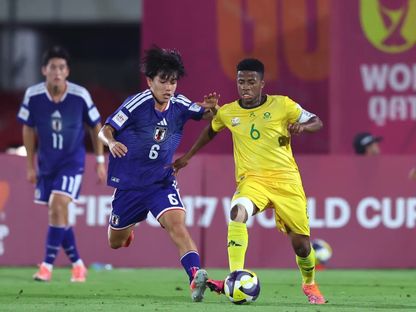 من مباراة اليابان وجنوب إفريقيا في كأس العالم تحت 17 عاماً - 15 نوفمبر 2025 - FIFA