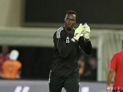 إدوارد ميندي حارس مرمى النادي الأهلي السعودي - twitter/ALAHLI_FC
