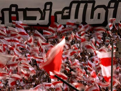 جمهور الزمالك خلال مواجهة الأهلي في الدوري المصري - 29 سبتمبر 2025 - Reuters