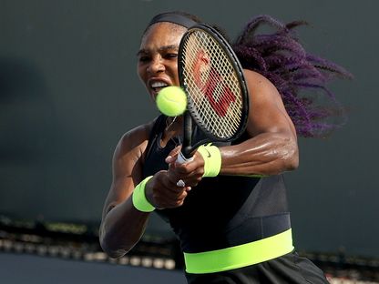 لاعبة التنس الأميركية سيرينا ويليامز - AFP