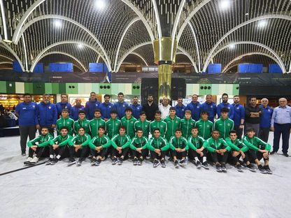 من وصول منتخب العراق تحت 20 سنة إلى الأرجنتين للمشاركة في كأس العالم - 16 مايو 2023  - Facebook/ Iraq Football Association 