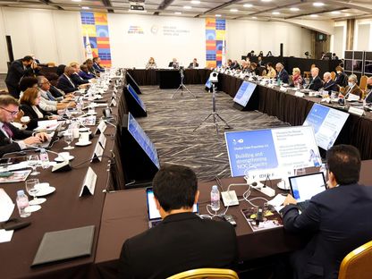 اجتماع المجلس التنفيذي لاتحاد اللجان الأولمبية الوطنية (أنوك)- 18 أكتوبر 2022 - TWITTER/@ANOC_Olympic