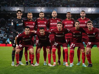 تشكيلة إشبيلية الأساسية في مباراة سلتا فيغو- 30 ديسمبر 2022  - Twitter/@SevillaFC_ENG 