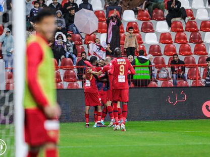 ضمك يهزم الأخدود في الدوري السعودي