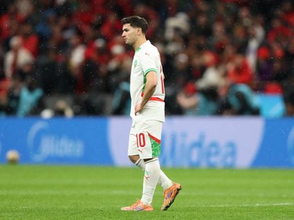 براهيم دياز من نهائي كأس إفريقيا بين المغرب والسنغال - 18 يناير 2026 - Reuters