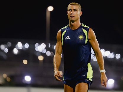 كريستيانو رونالدو نجم النصر خلال تدريب - 24 أغسطس 2026 - X/@AlNassrFC